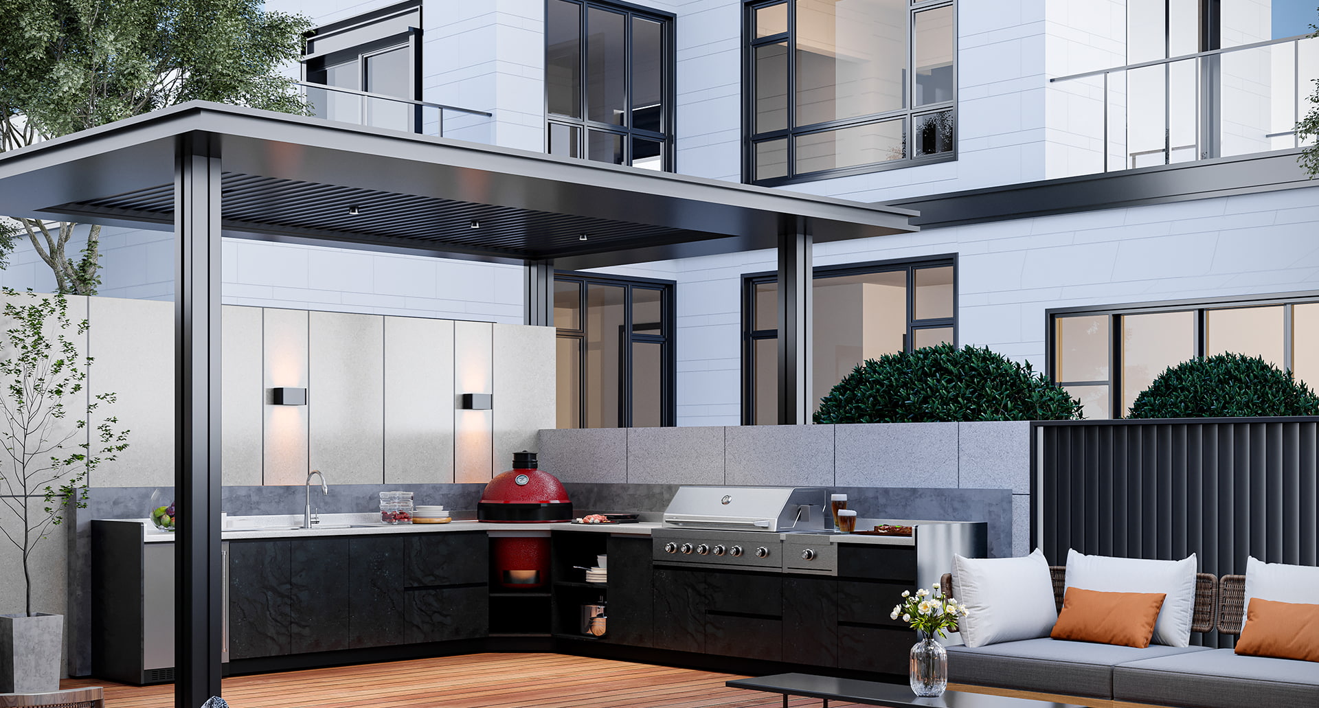Dominus informibus Outdoor coquina Cabinets